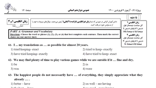 تحلیل زبان 7 فروردین قلمچی