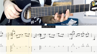 آموزش آهنگ Ben yoruldum hayat از Mümin sarıkaya گیتار امین فرامرزی