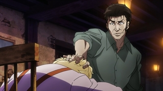 انیمه JoJo's Bizarre Adventure (ماجراجویی عجیب و غریب جوجو) فصل 1 قسمت 1