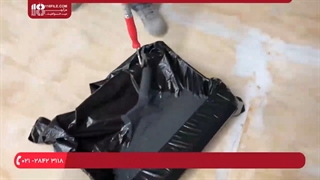 آموزش نصب کفپوش اپوکسی | آموزش نحوه اجرای کفپوش اپوکسی (کفپوش اپوکسی طلایی پوسته سنگی)