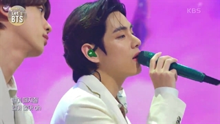 اجرای آهنگ life goes on توسط بی تی اس در برنامه Let's BTS