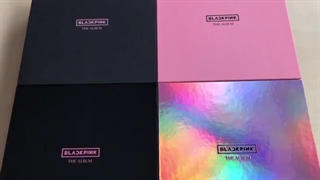 انباکس چهار ورژن آلبوم بلک پینک the album