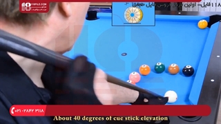 تسلط بر چوب بیلیارد و آموزش تمرین شات جهشی