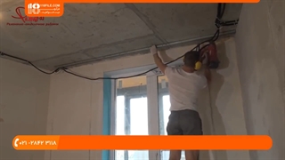 آموزش کناف کاری Drywall || راه اندازی سقف دکوراتیو کناف با نورپردازی عالی