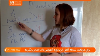 آموزش زبان روسی - نحوه جمع بستن