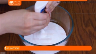 آموزش ساخت اسلایم - اسلایم حبابی