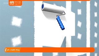 آموزش کناف کاری _ نحوه درزگیری کناف دیوار و رنگ امیزی با غلطک