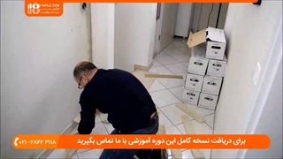 نصب سنگ آنتیک _ زیرسازی دیوار گچی و سیمانی برای نصب سنگ انتیک