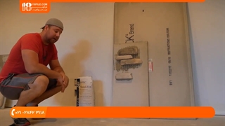 آموزش نصب سنگ آنتیک _ نحوه درزگیری سنگ آنتیک نصب شده