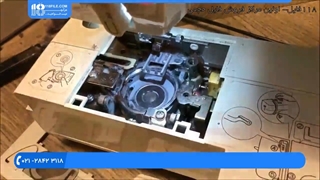 آموزش تعمیر چرخ خیاطی ( تعمیر چرخ خیاطی گیر کرده )