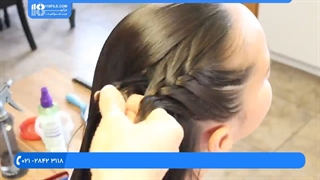 آموزش بافت مو - د ویښتو د ترکیب روزنه | بافت مو مدل فرانسوی