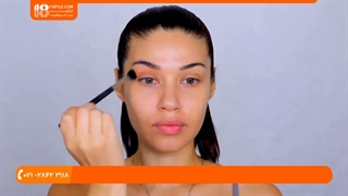 آموزش آرایش کامل صورت _ آرایش مشابه جی جی حدید