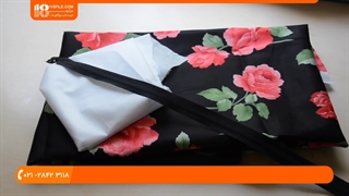 آموزش خیاطی _ الگو و دوخت دامن کلوش کوتاه مجلسی