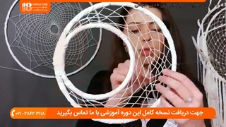 آویز دریم کچر _ ساخت دریم کچر طرح هلال ماه