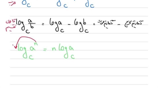 قوانین لگاریتم