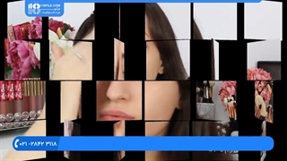 آموزش خودآرایی | د مخ ښکلا  - کانتور و هایلات کردن صورت