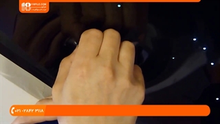 آسمان مجازی - نصب STARPINS در یک سقف پلاستیکی PVC