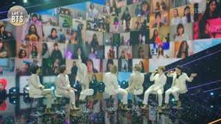 اجرای آهنگ life goes on توسط bts در برنامه Let's bts  با همراهی ارمی ها :)
