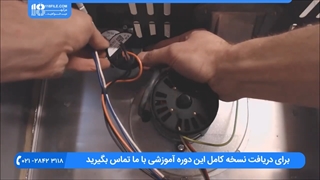 تعمیر کولرگازی - تست و تعویض سوییچ فشار کوره