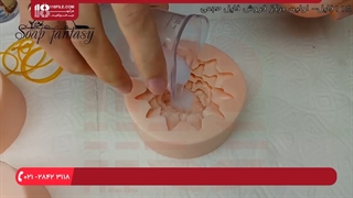 آموزش صابون فانتزی | صابون جوړول - ساخت صابون به شکل گل