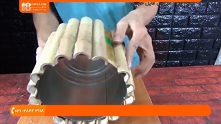 آموزش ساخت آبنما | د آبشار جوړولو لپاره زده کړه - ساخت آّبنما با بامبو