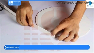 آموزش ساخت آبنما - ساخت آبنما طرح درخت کریسمس با مقوا