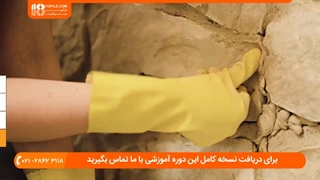 نصب سنگ آنتیک - ایجاد یک نمای سنگی در اتاق نشیمن