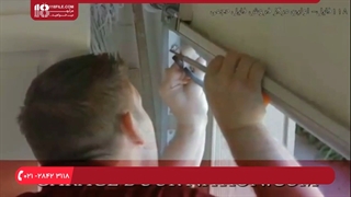 نصب کرکره برقی - نصب نوار عایق سازی