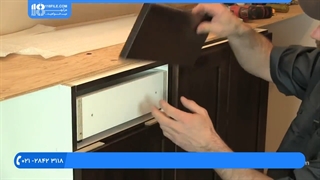 کابینت سازی - نصب درب کابینت