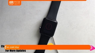 تعمیر اپل واچ - ظاهرشدن علامت تعجب قرمز روی صفحه نمایش