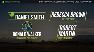 100 زیرنویس آماده افترافکت