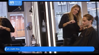 آموزش حرفه ای آرایشگری - مدل موی ساده 2019