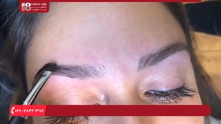 رنگ مو - آموزش رنگ کردن ابرو