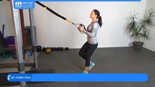 جمع و جور کردن شکم افتاده و بزرگ با انجام ورزش TRX