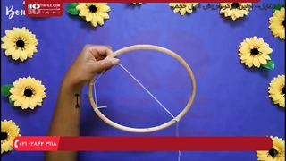 آموزش قلاب بافی دریم کچر با دیزاین گل آفتابگردان