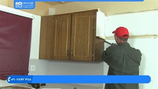 آموزش کابینت سازی - نحوه بازکردن کابینت آشپزخانه