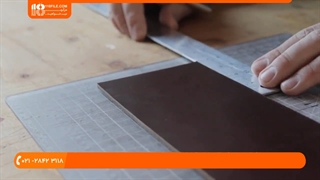 چرم دوزی - آموزش ساخت جاکارتی