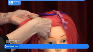 اکستنشن مو - نصب اکستنشن مو بافت آفریقایی