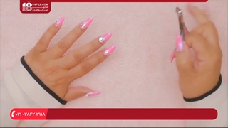 کاشت ناخن - ریمو کاشت ناخن با جواهرات