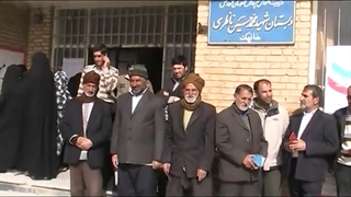 تصاویری از شرکت اهالی خانیک در انتخابات ۱۳۹۰