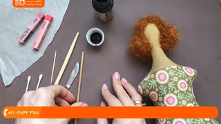 دوخت عروسک تیلدا خوشگل دخترانه همراه با الگو و نحوه دوخت