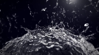 پروژه آماده افترافکت لوگو موشن Bursting Liquid