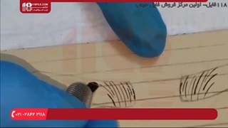 آموزش هاشور ابرو با مداد