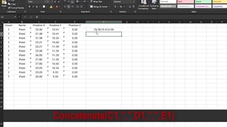 | انتقال مختصات نقاط از اکسل به اتوکد |