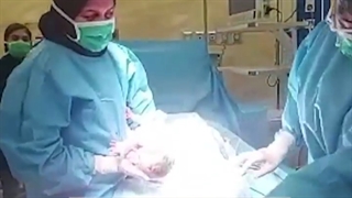 فیلم واقعی زایمان سزارین