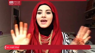 آموزش بستن شال و روسری - مدل جدید بستن شال با گردنبند