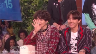 مصاحبه بی تی اس با زیرنویس فارسی چسبیده@_@