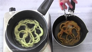 طرز تهیه زولبیا ترد و خوشمزه مجلسی به سبک قنادی