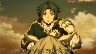 تیتراژ آغازین اول انیمه ثبت جنگ گرانکرست