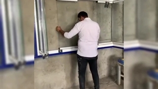 آموزش نصب بالکن شیشه ای متحرک ( شیشه بالکنی تاشو ) توسط کامادر